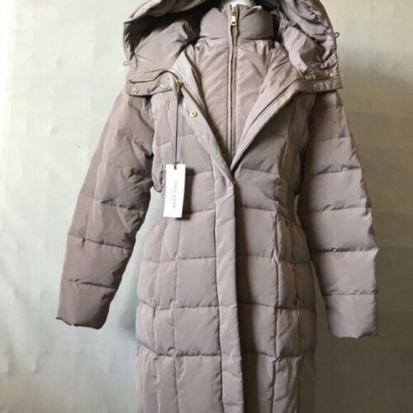 cole haan quilted down jacket